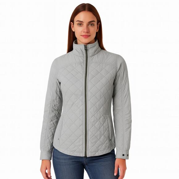 KÜHL Projekt Kadence Quilted Jacket Women’s XS Gray Full Zip Outdoor Hiking - Picture 1 of 6